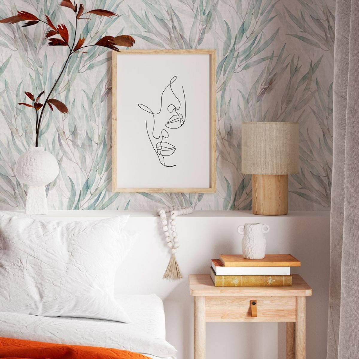 Rollo de dos paneles autoadhesivos canvas NATURE