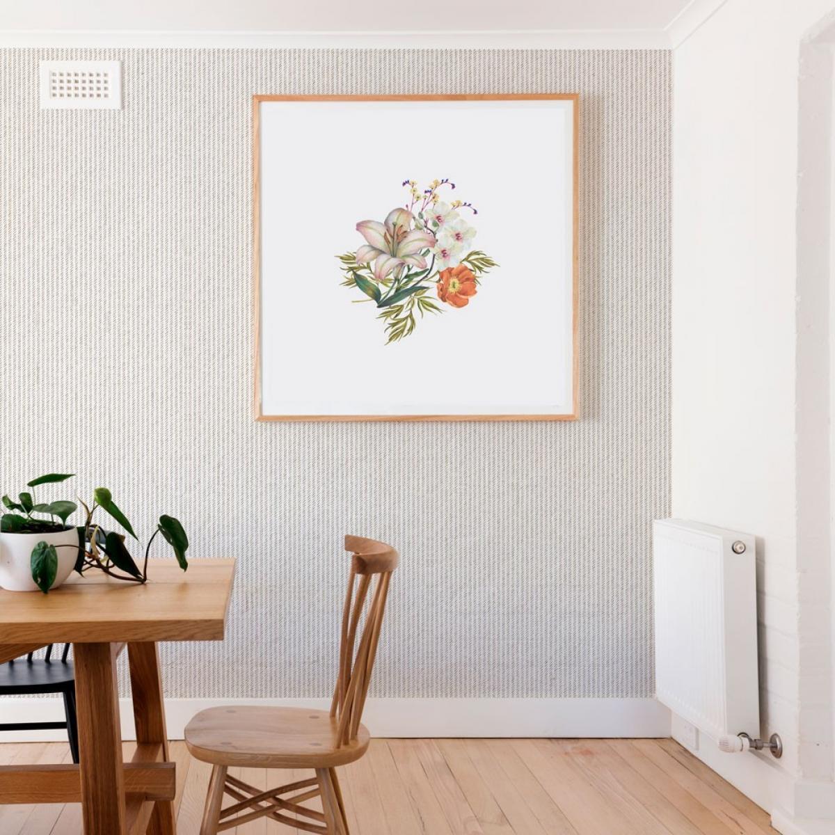 Rollo de dos paneles autoadhesivos canvas TWEED