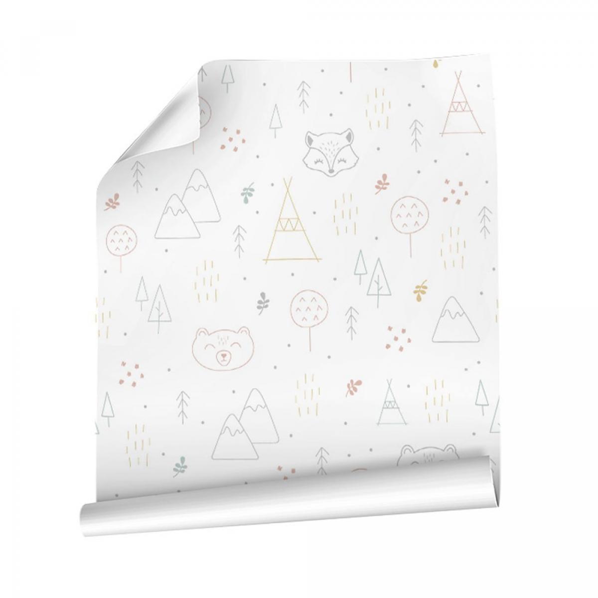 Rollo de dos paneles autoadhesivos canvas MOUNTAIN