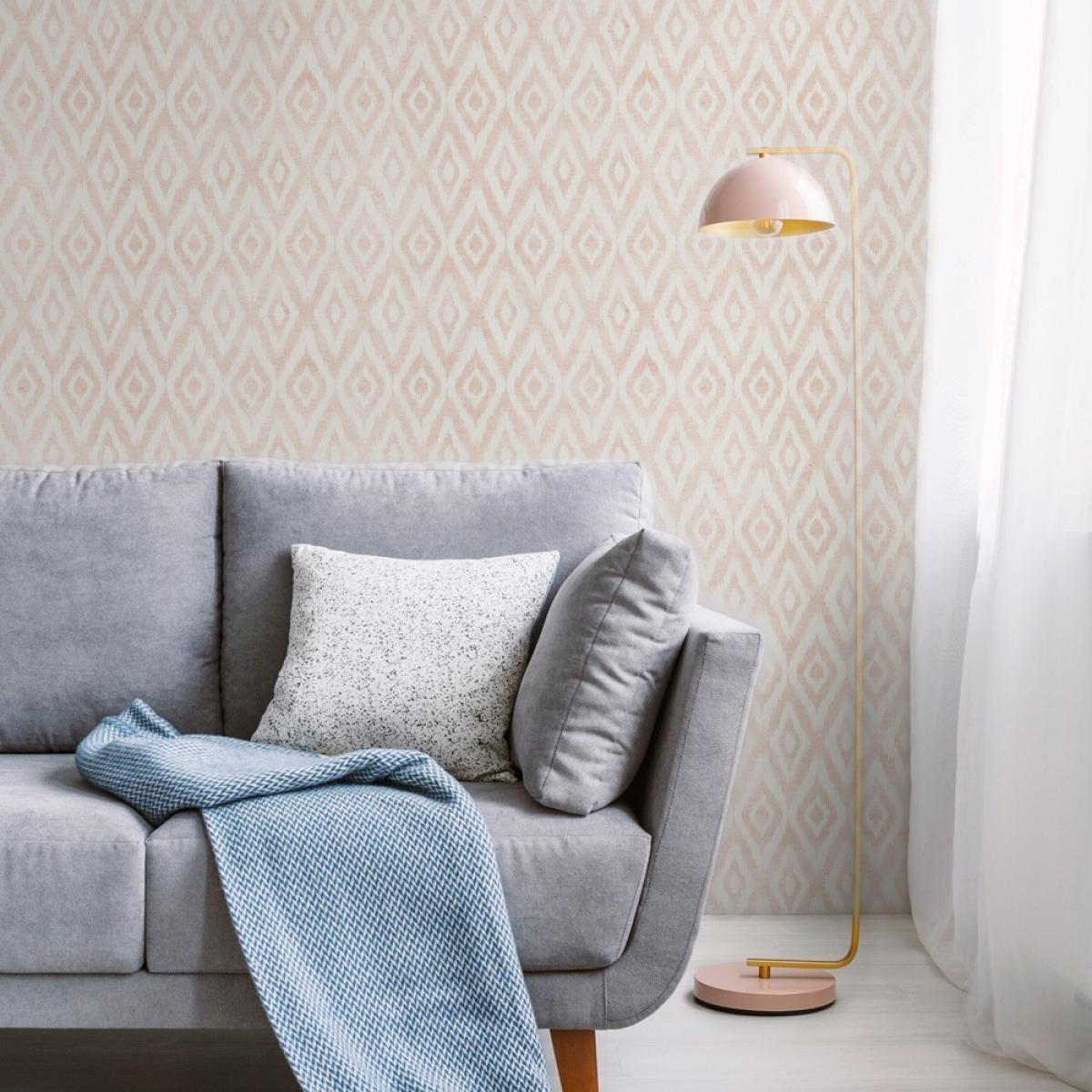 Rollo de dos paneles autoadhesivos canvas JAIPUR