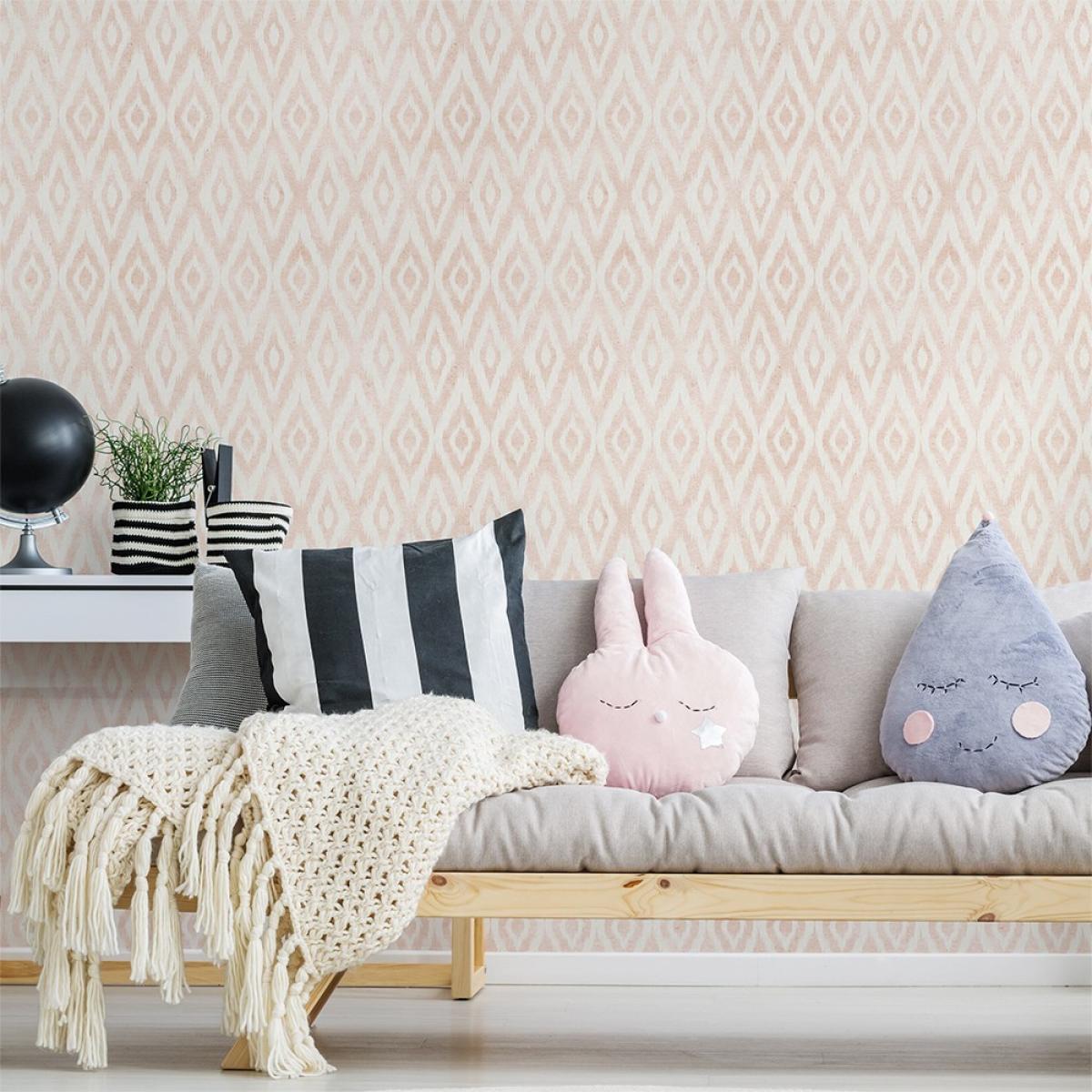 Rollo de dos paneles autoadhesivos canvas JAIPUR