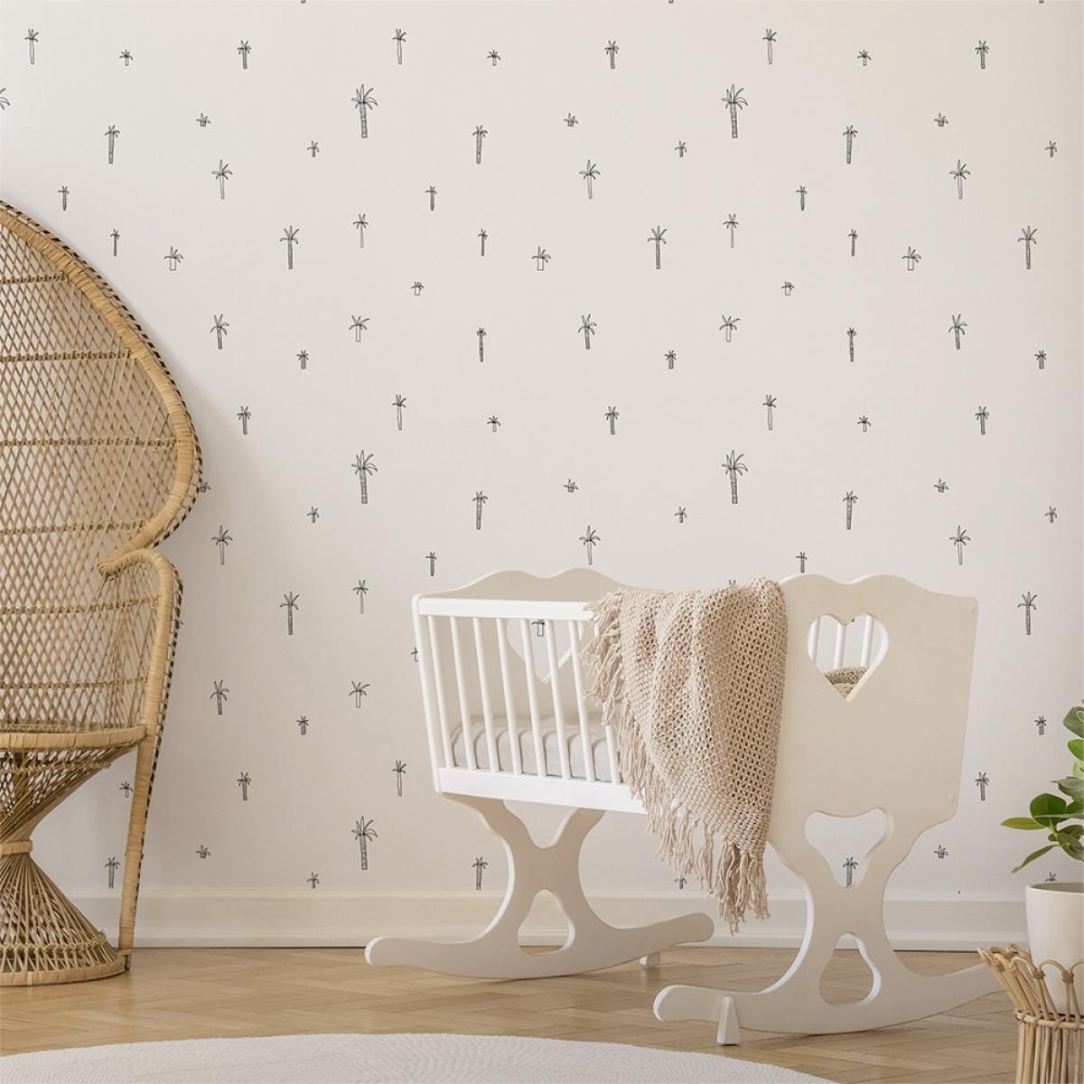 Rollo de dos paneles autoadhesivos canvas PALMERITAS