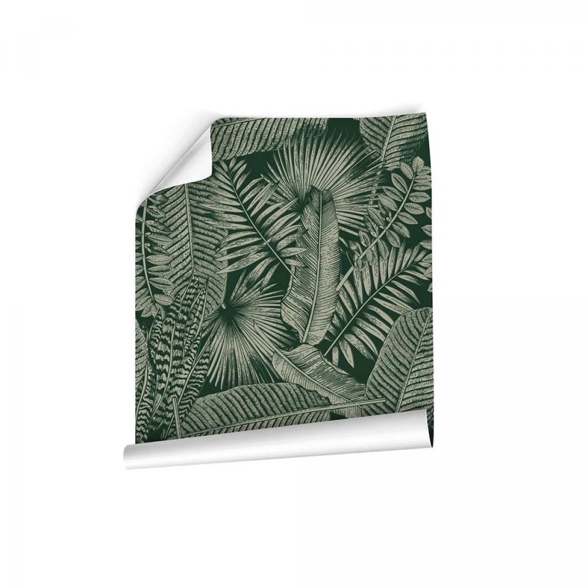 Rollo de papel pintado salón de dos paneles autoadhesivos canvas EXOTIC