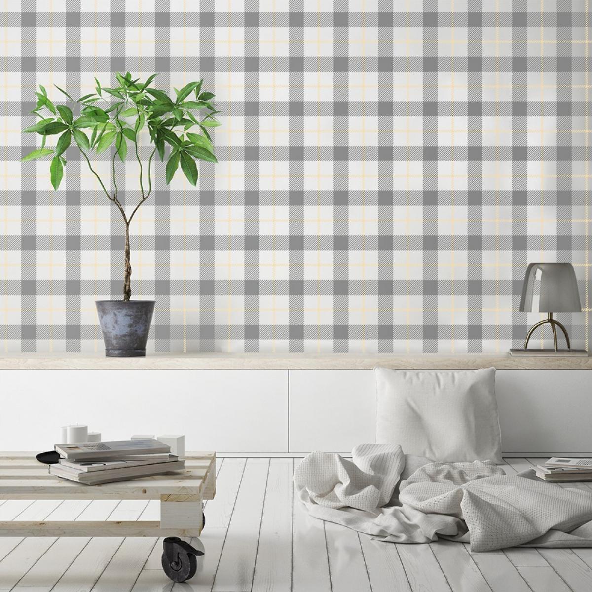 Rollo de dos paneles autoadhesivos canvas VICHY