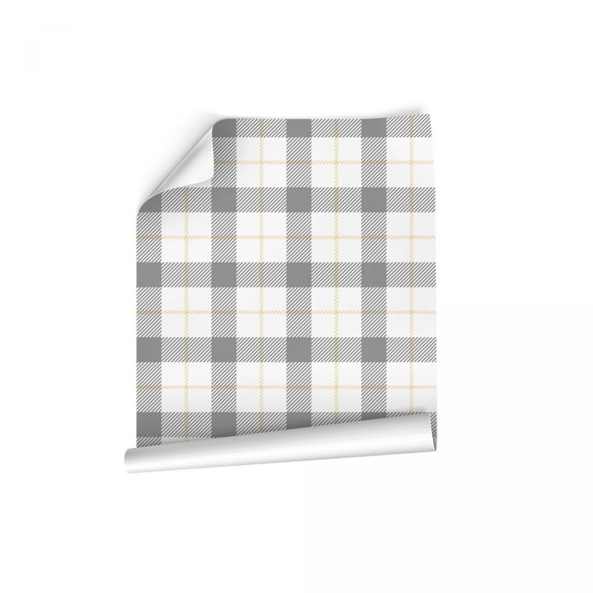 Rollo de dos paneles autoadhesivos canvas VICHY