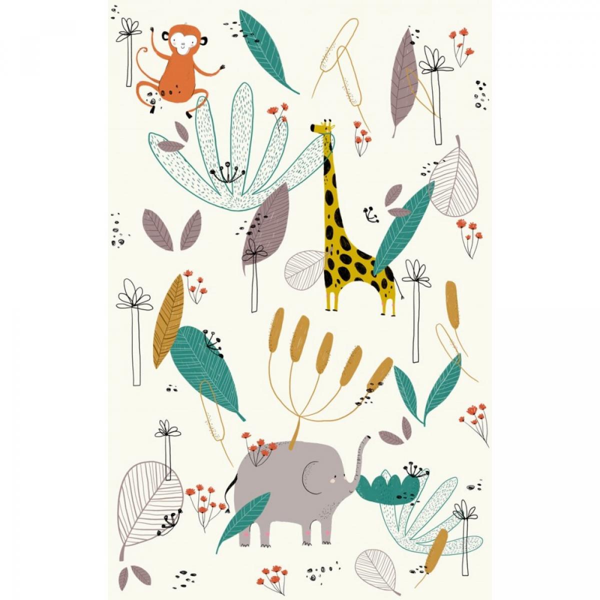 Rollo de dos paneles autoadhesivos canvas SELVATICO