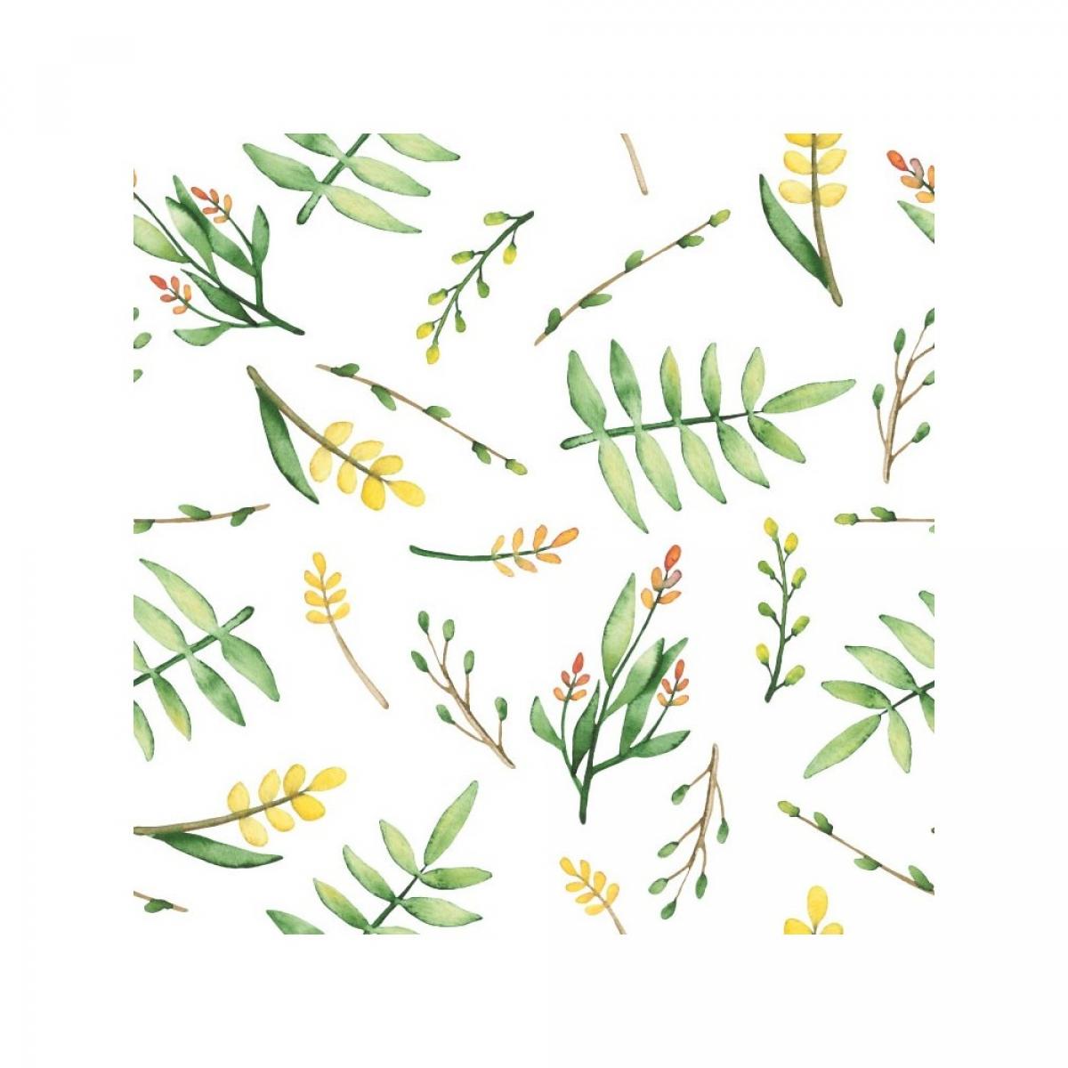 Rollo de dos paneles autoadhesivos canvas YELLOW