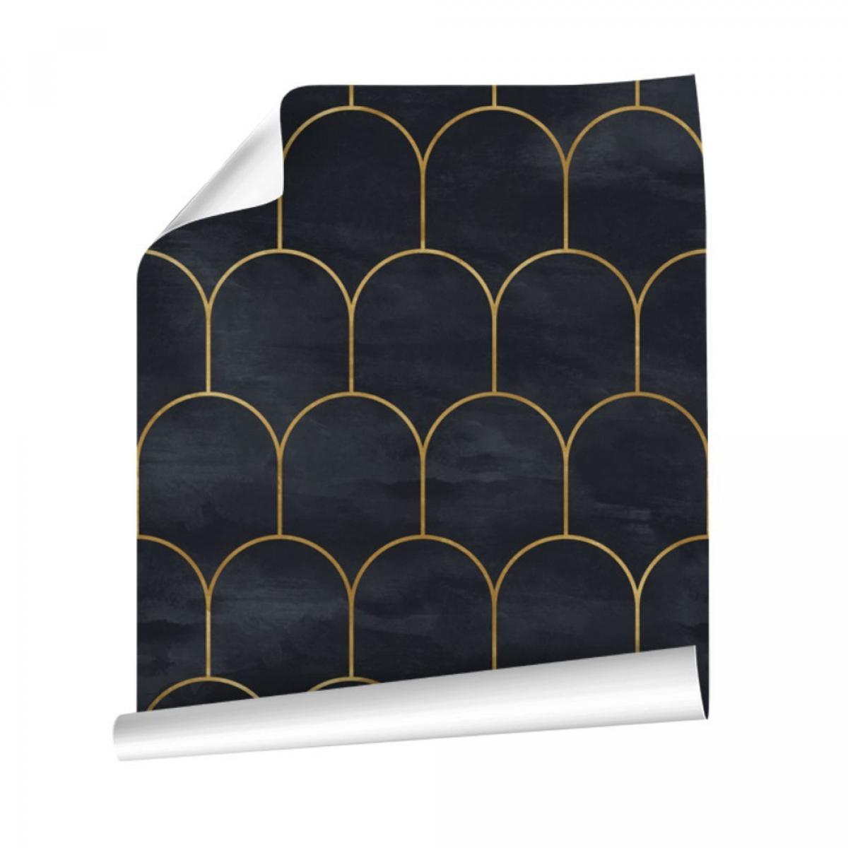 Rollo de papel pintado salón de dos paneles autoadhesivos canvas OLD