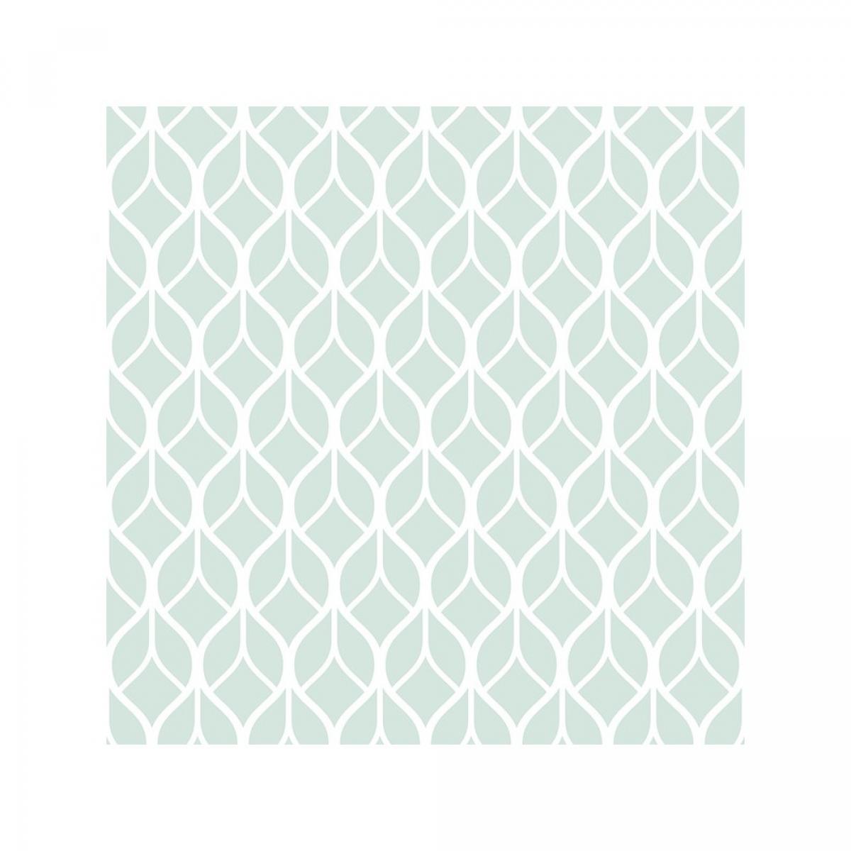 Rollo de papel pintado salón de dos paneles autoadhesivos canvas SIMETRIA