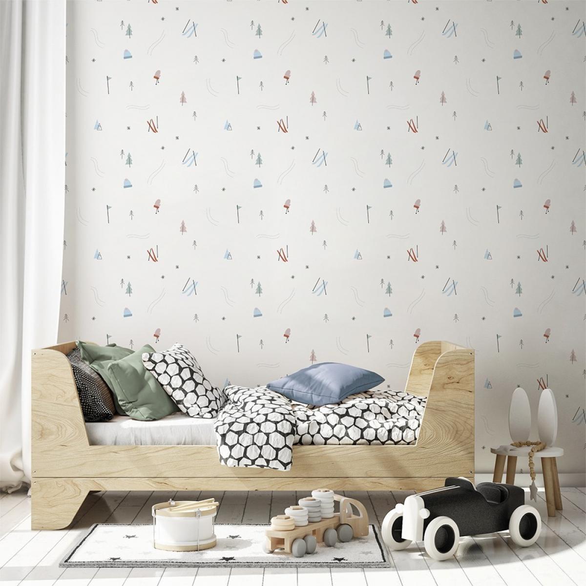 Rollo de dos paneles autoadhesivos canvas SKI