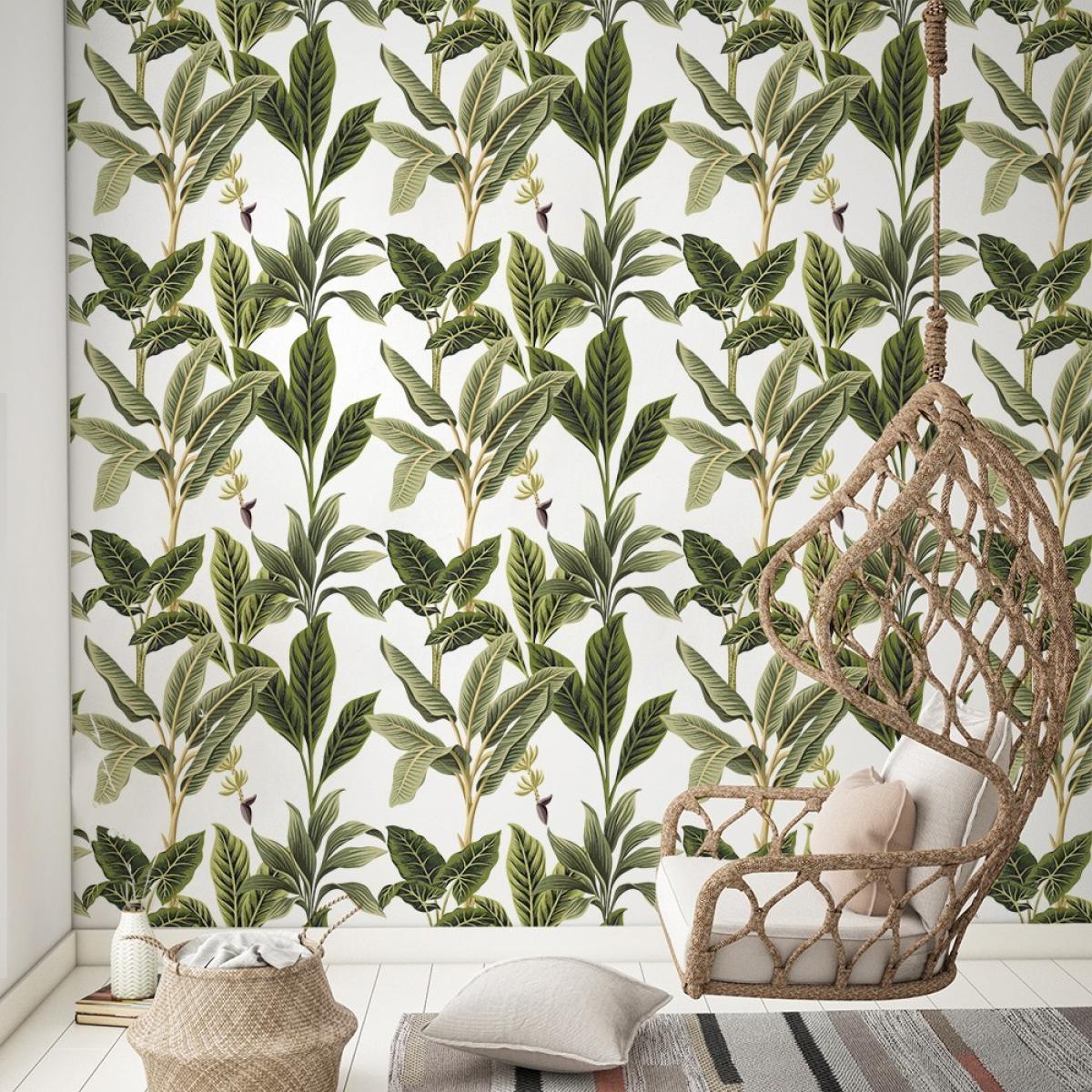 Rollo de dos paneles autoadhesivos canvas JUNGLE