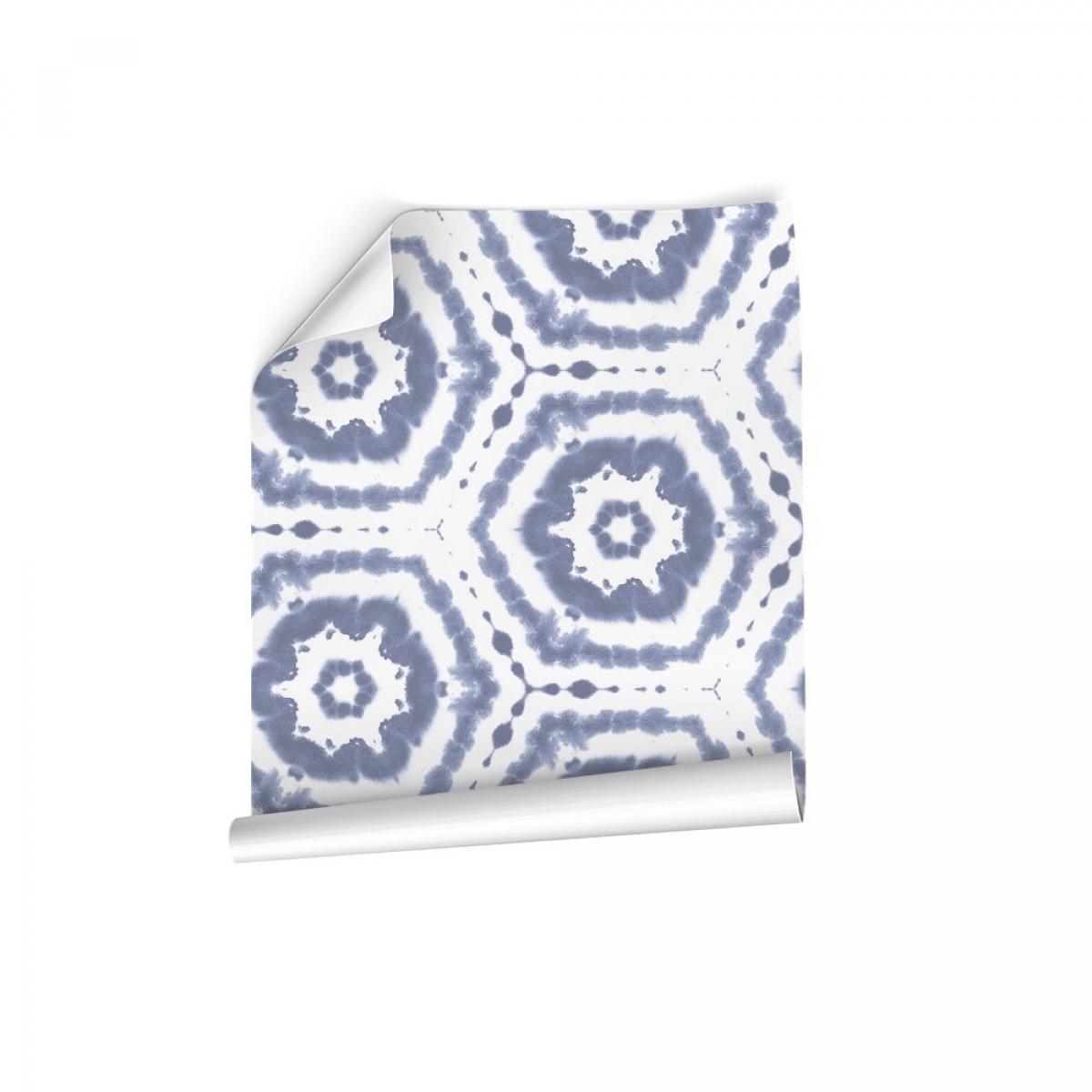 Rollo de dos paneles autoadhesivos canvas BLUE