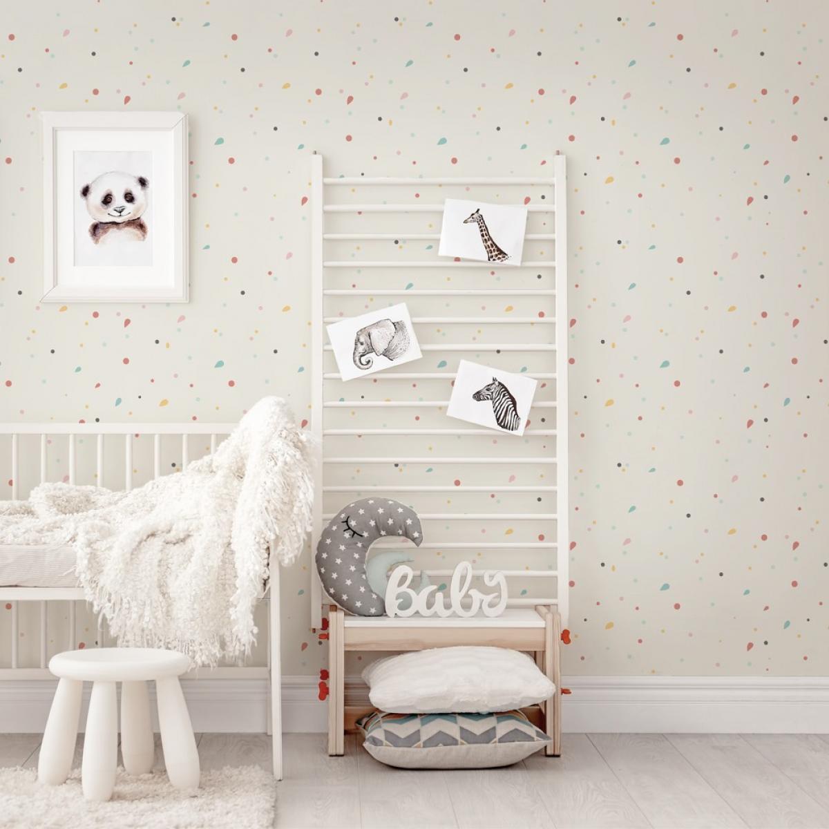 Rollo de dos paneles autoadhesivos texart MOTITAS