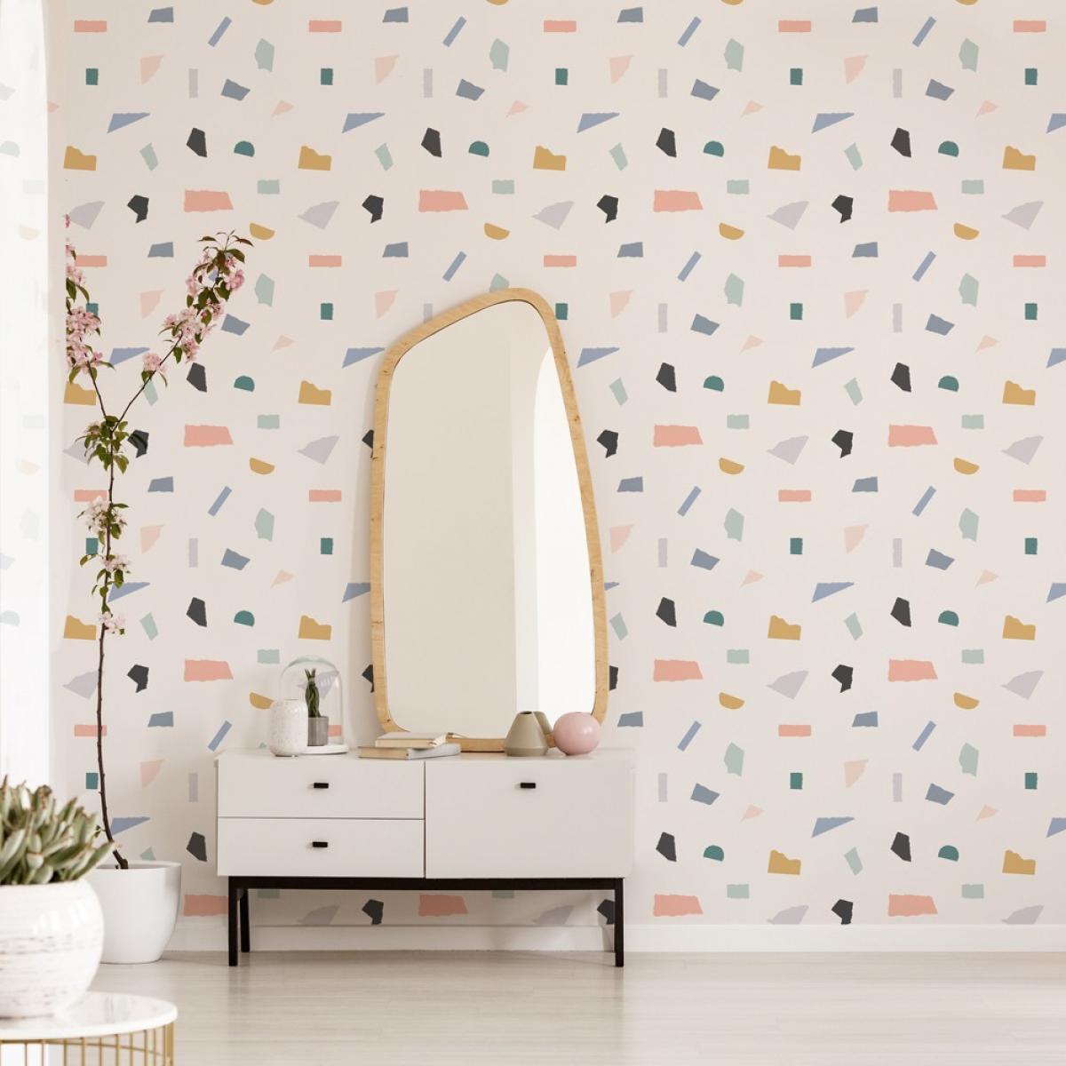 Rollo de dos paneles autoadhesivos texart PAPER