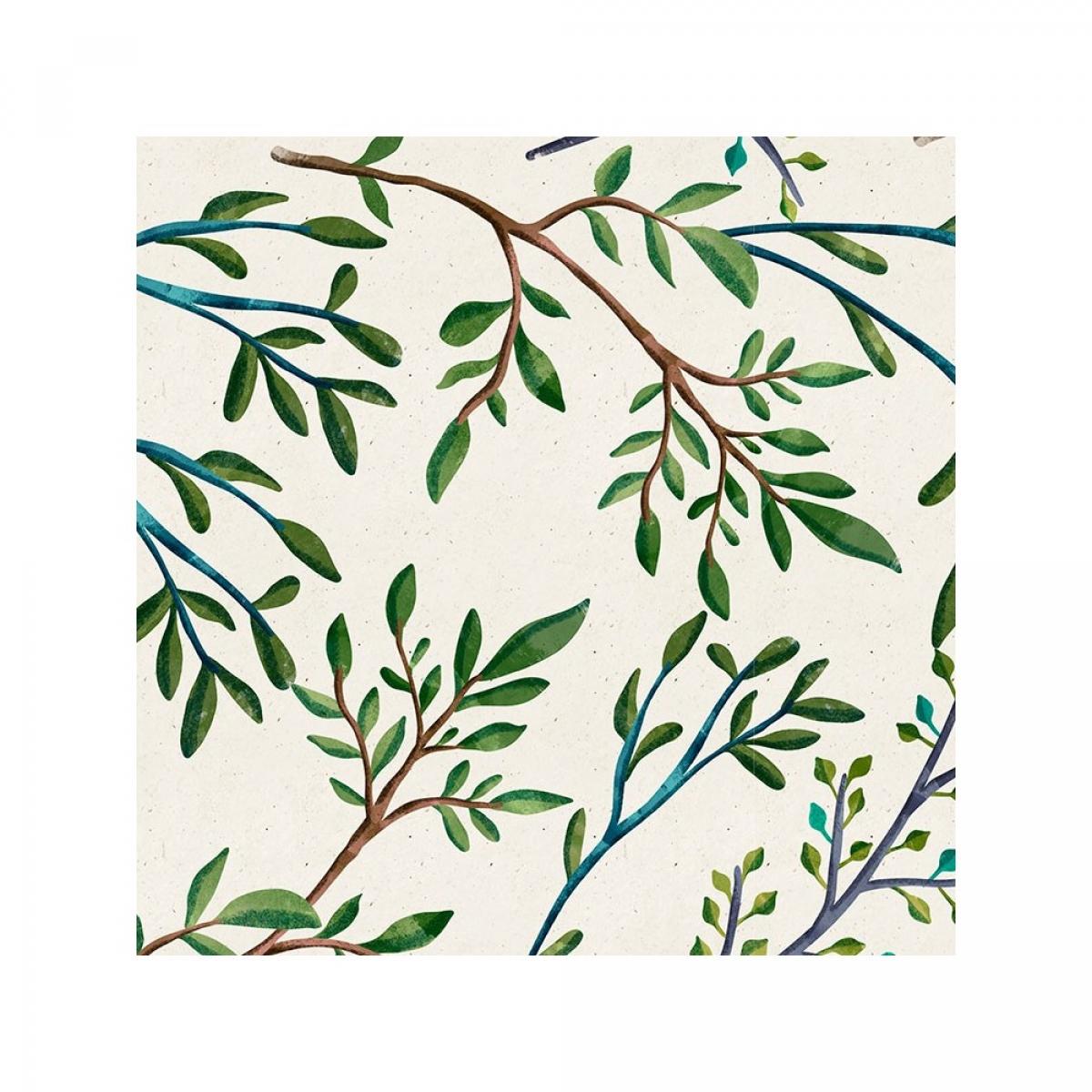 Rollo de dos paneles autoadhesivos texart RAMAS