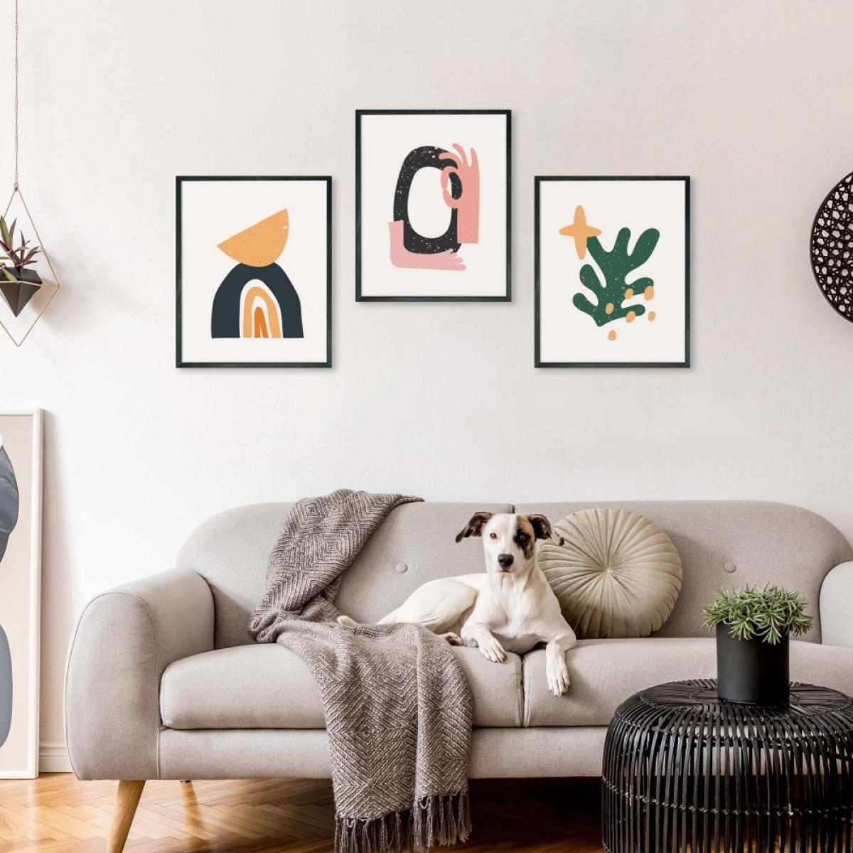 Set de láminas ABSTRACT