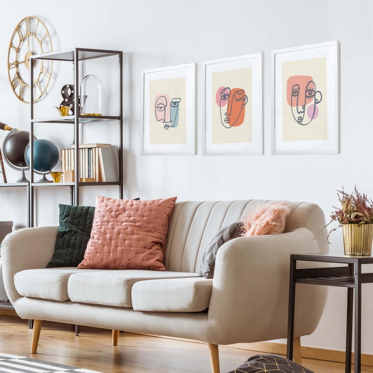 Set de láminas FACES