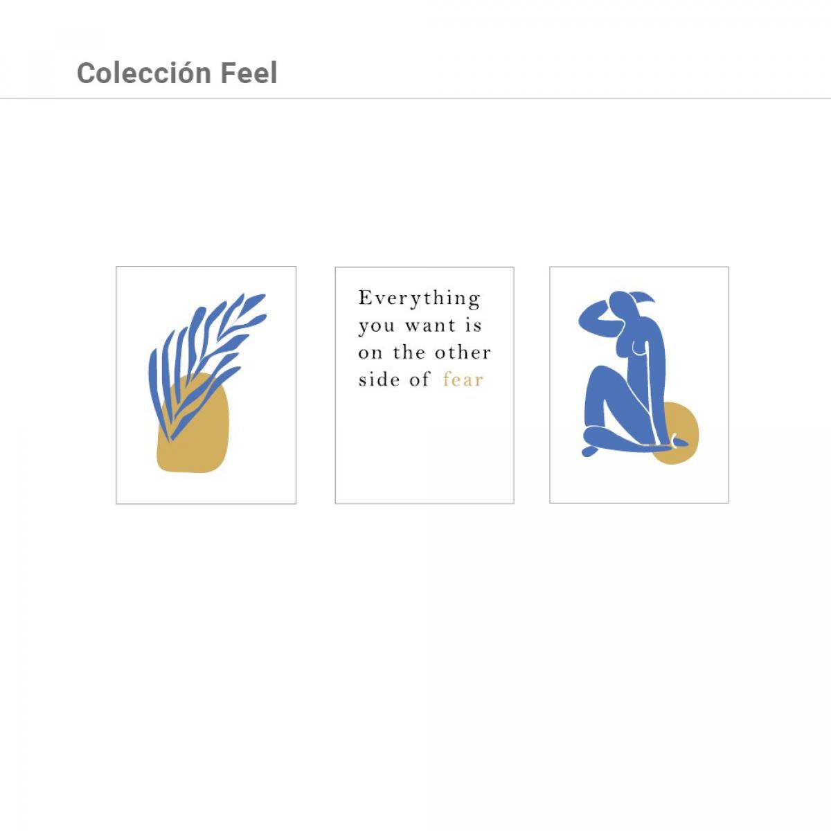 Set de láminas FEEL