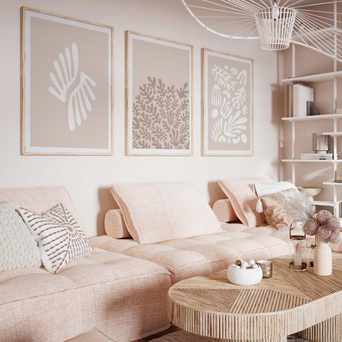 Set de láminas ABSTRACT NATURE