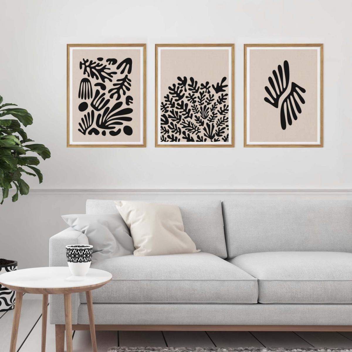 Set de láminas ABSTRACT NATURE