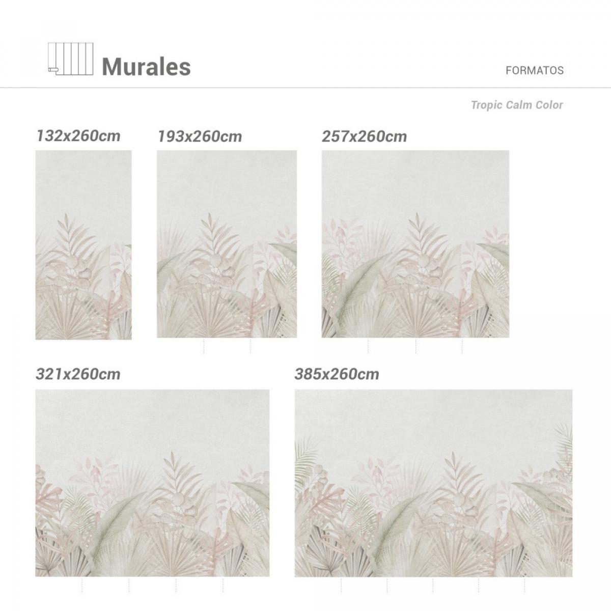 Mural autoadhesivo texart TROPIC CALM