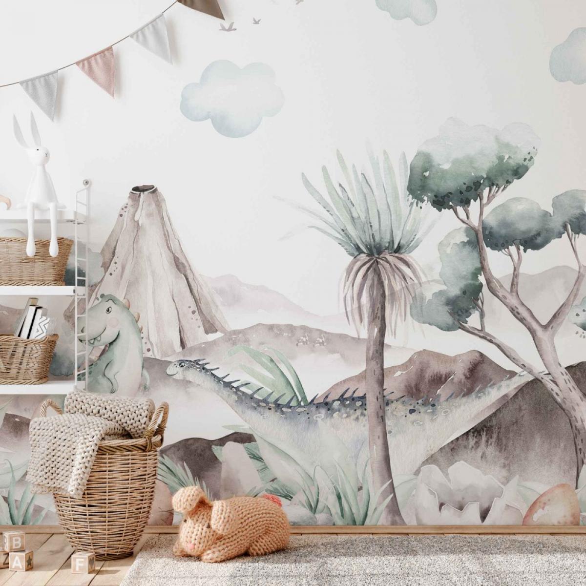 Mural autoadhesivo canvas DINO