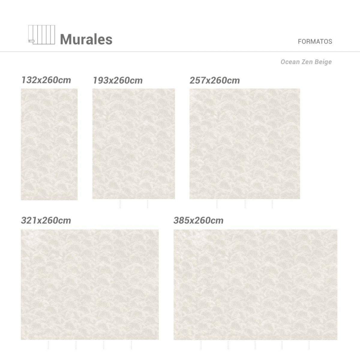 Mural autoadhesivo canvas OCEAN ZEN