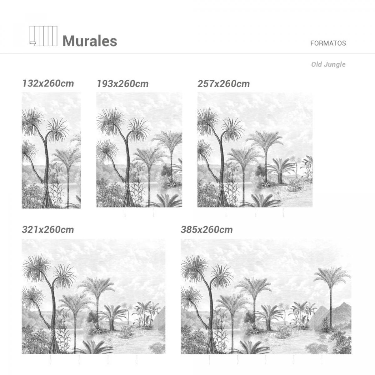 Mural autoadhesivo canvas OLD