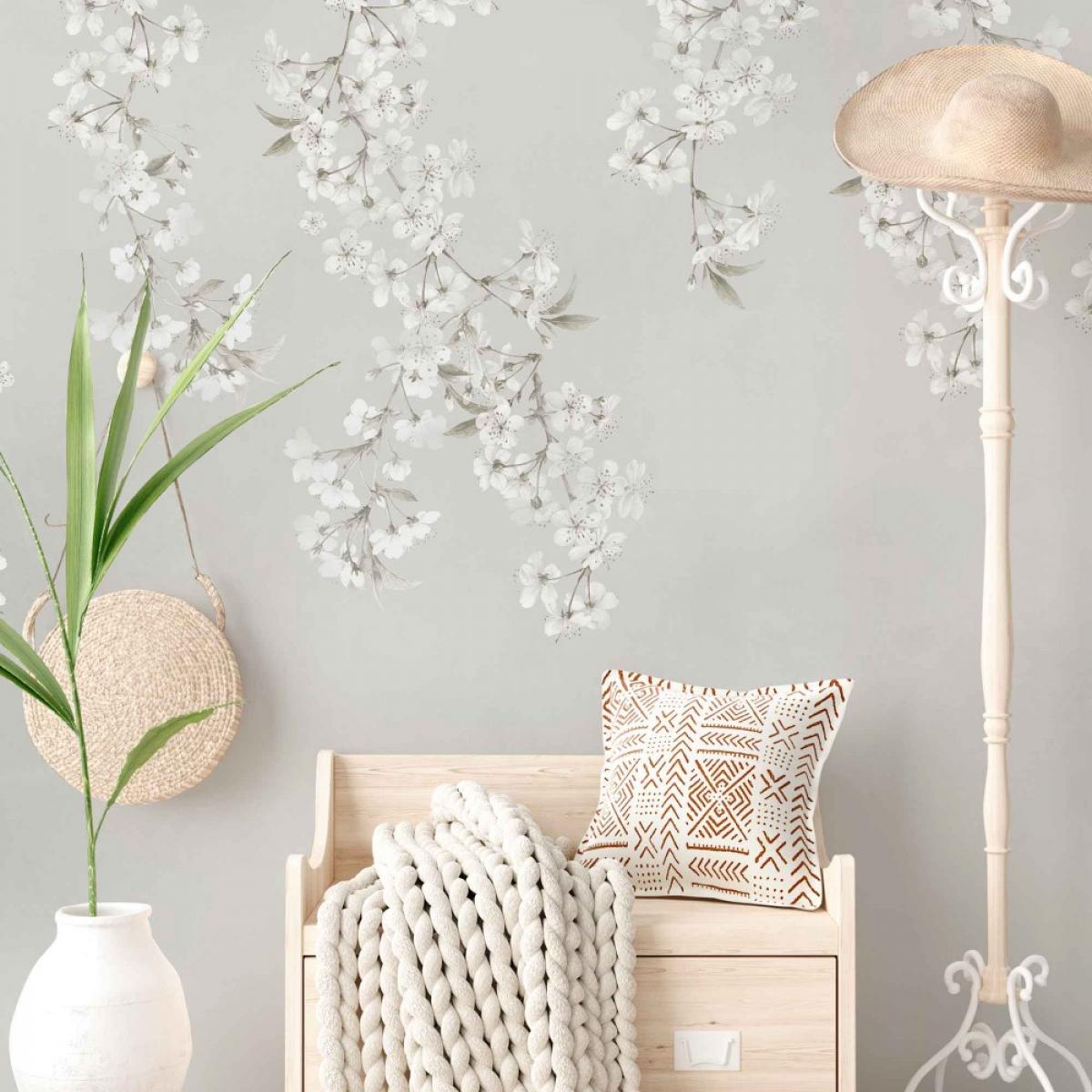 Mural autoadhesivo canvas BLOOM