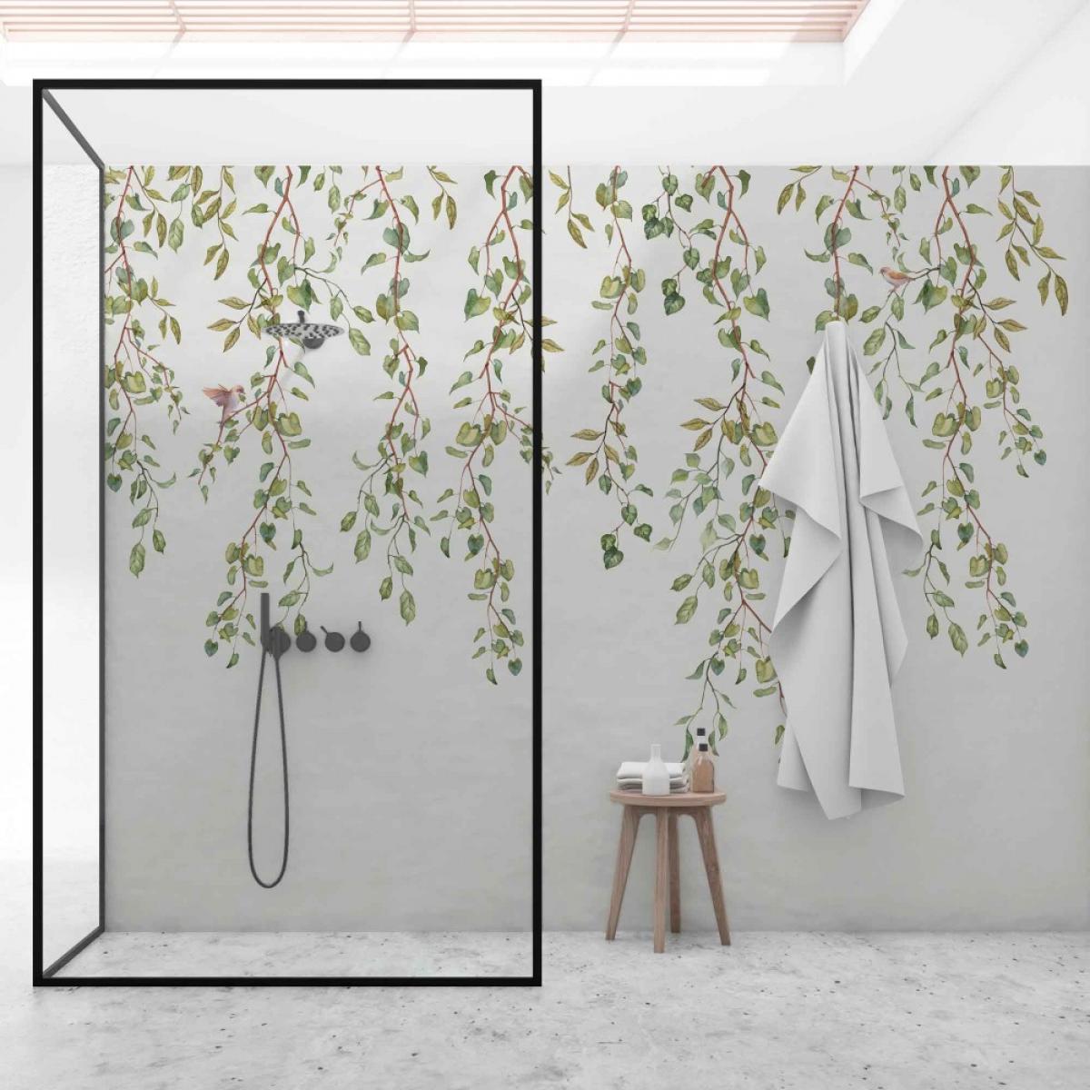 Mural autoadhesivo canvas GARLAND