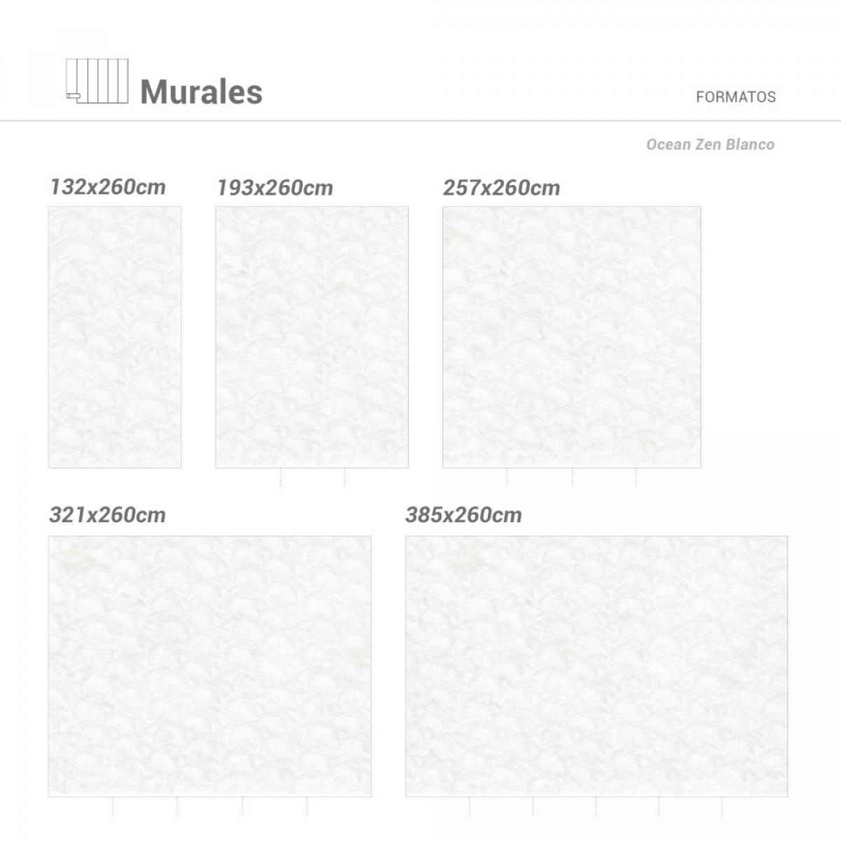 Mural autoadhesivo canvas OCEAN ZEN