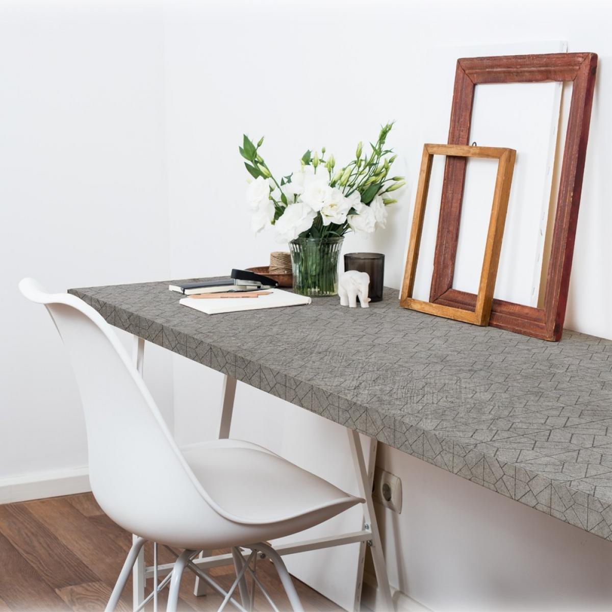 Vinilo autoadhesivo Low Cost mate  GRISOM