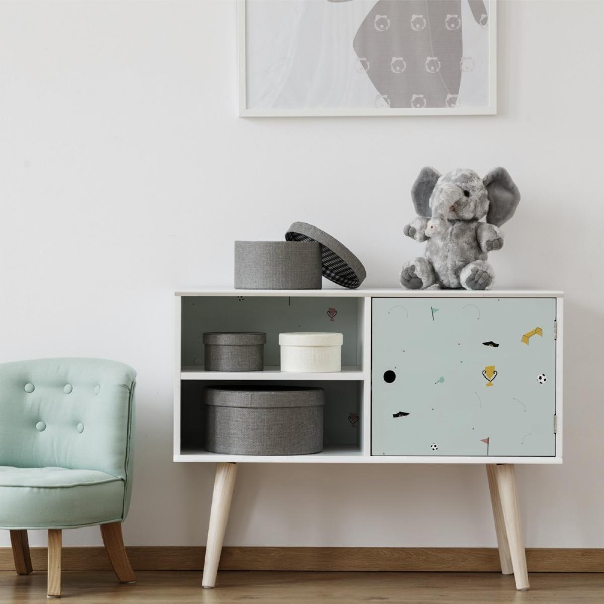 Vinilo autoadhesivo Low Cost mate  FUTBOL