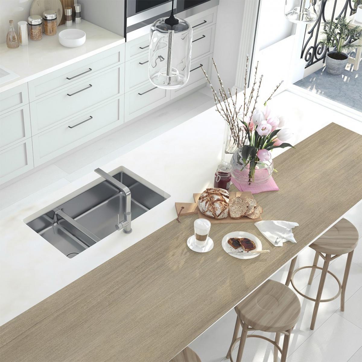 Vinilo autoadhesivo Low Cost mate  MADERA TREMP NUT