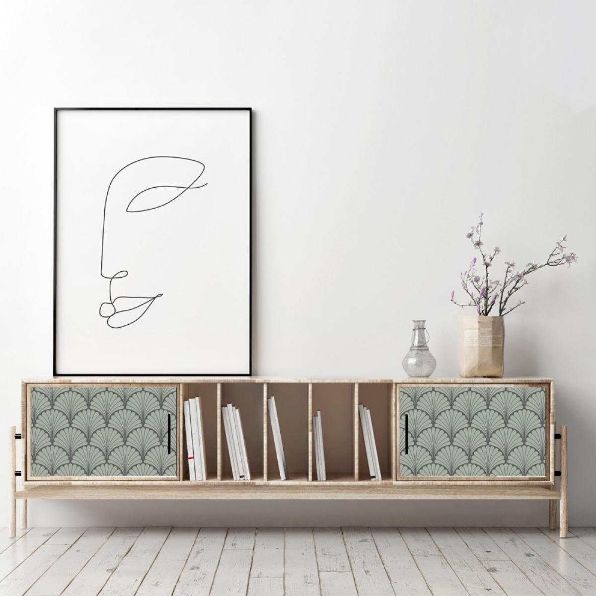 Vinilo autoadhesivo Low Cost mate  PALMS