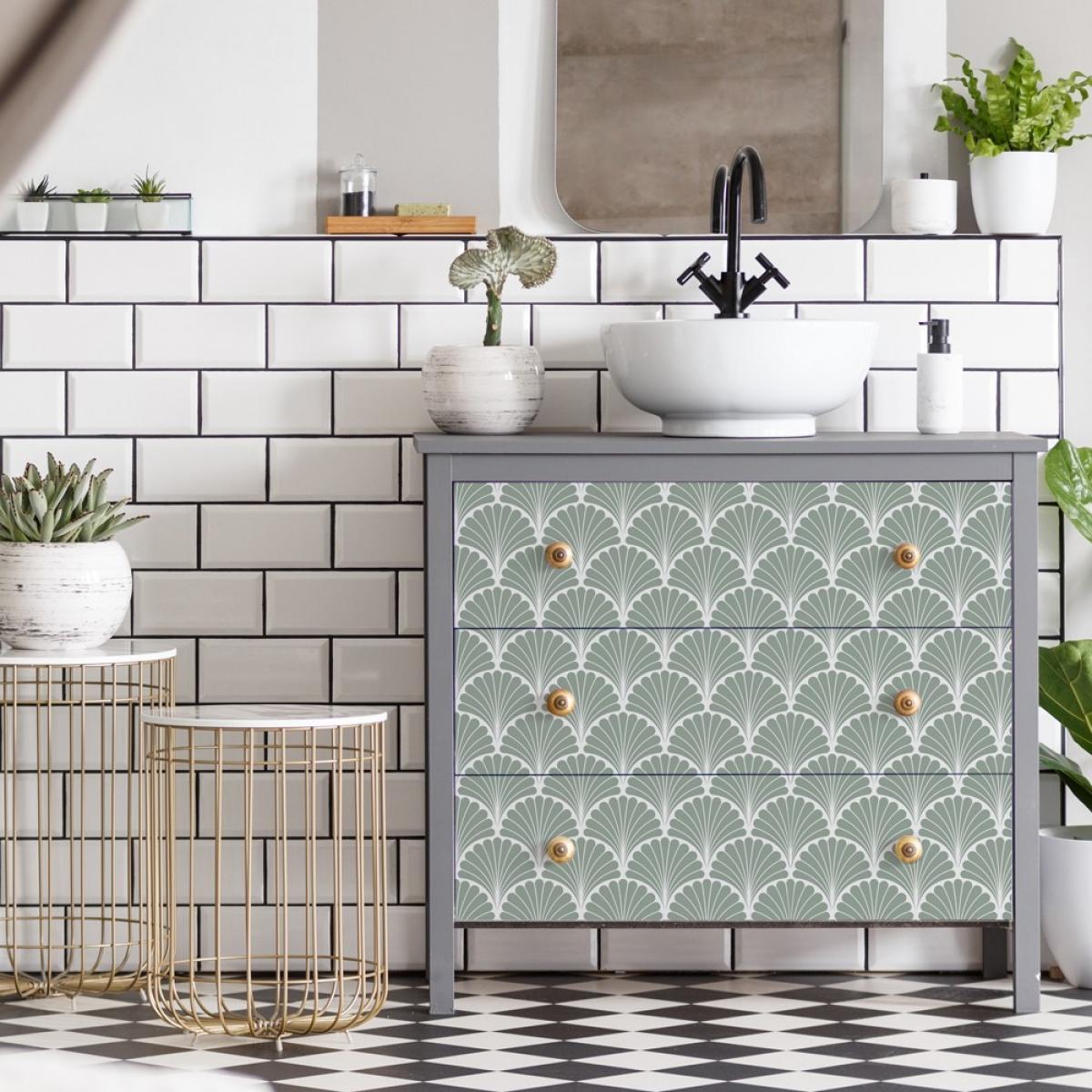 Vinilo autoadhesivo Low Cost mate  PALMS