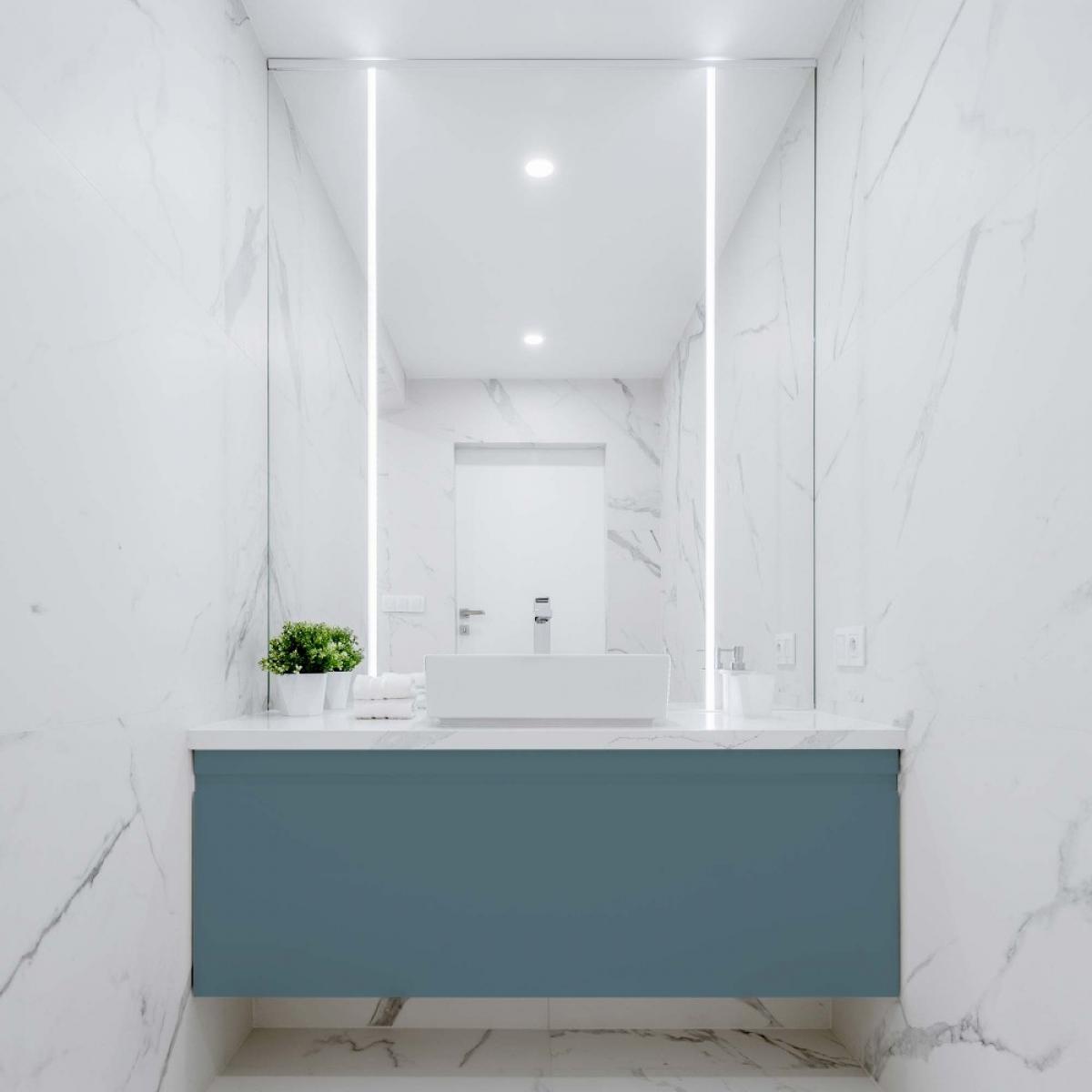 Vinilo autoadhesivo Low Cost mate  AZUL