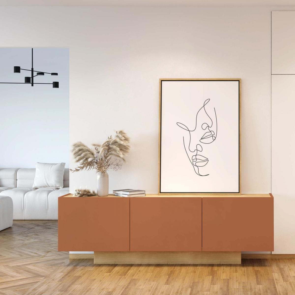 Vinilo autoadhesivo Low Cost mate  ROJO