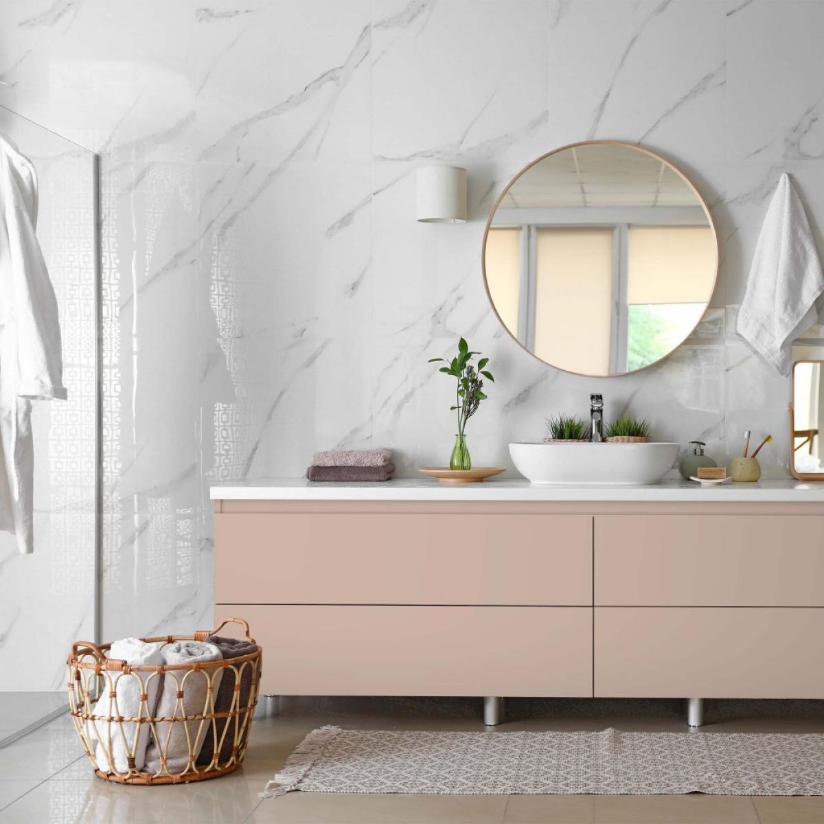 Vinilo autoadhesivo Low Cost mate  ROSA