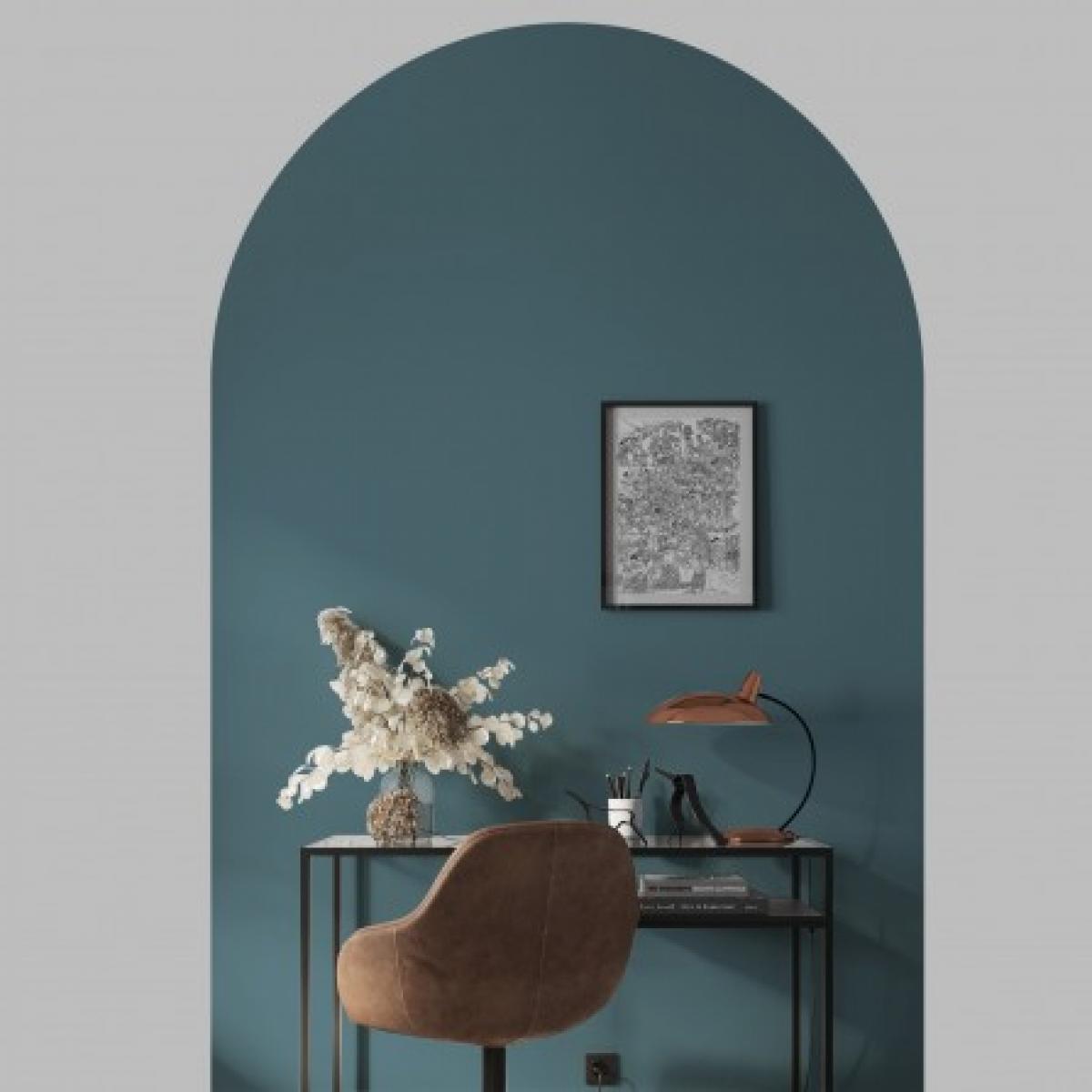 Arco pintado vinílico autoadhesivo AZUL