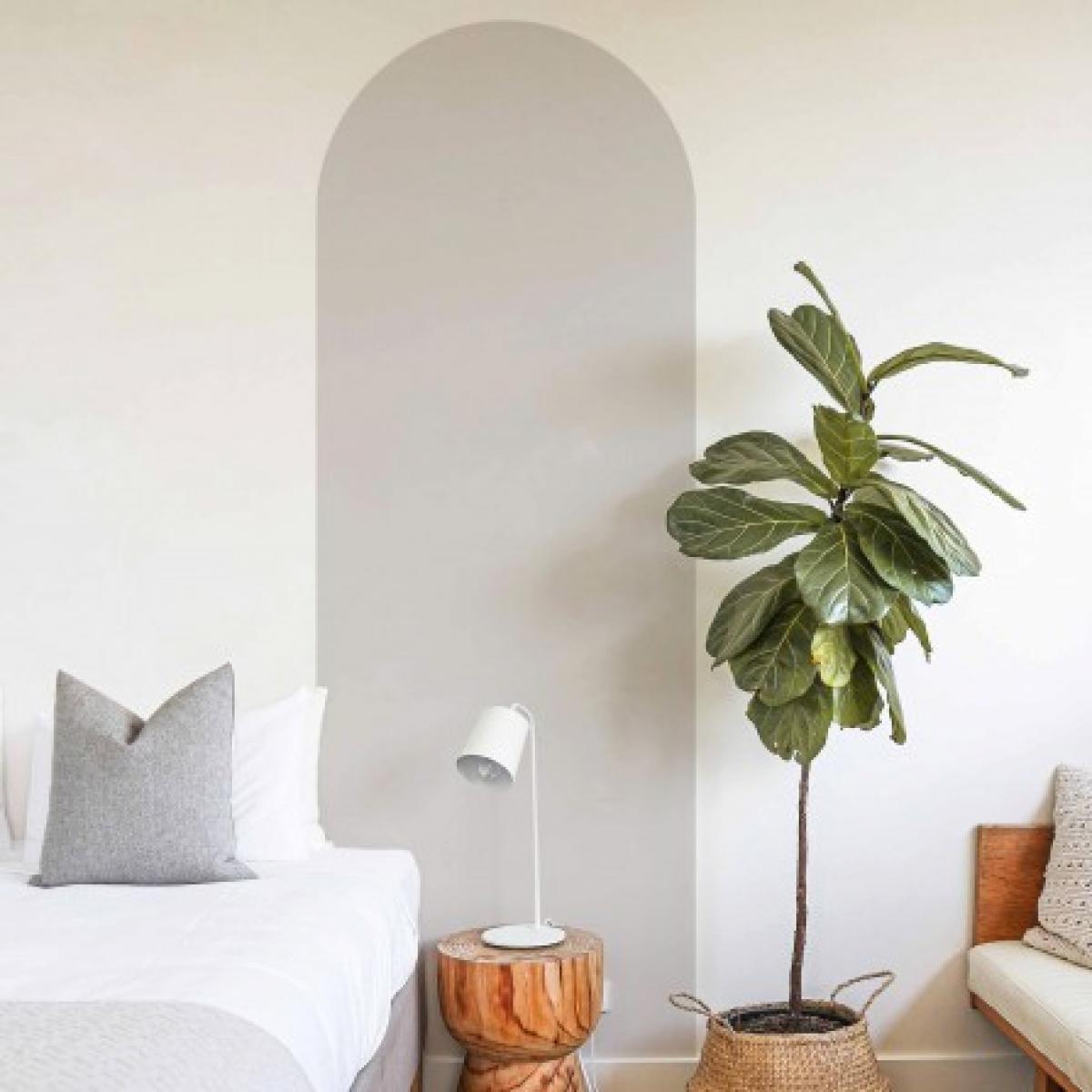 Arco pintado vinílico autoadhesivo GRIS