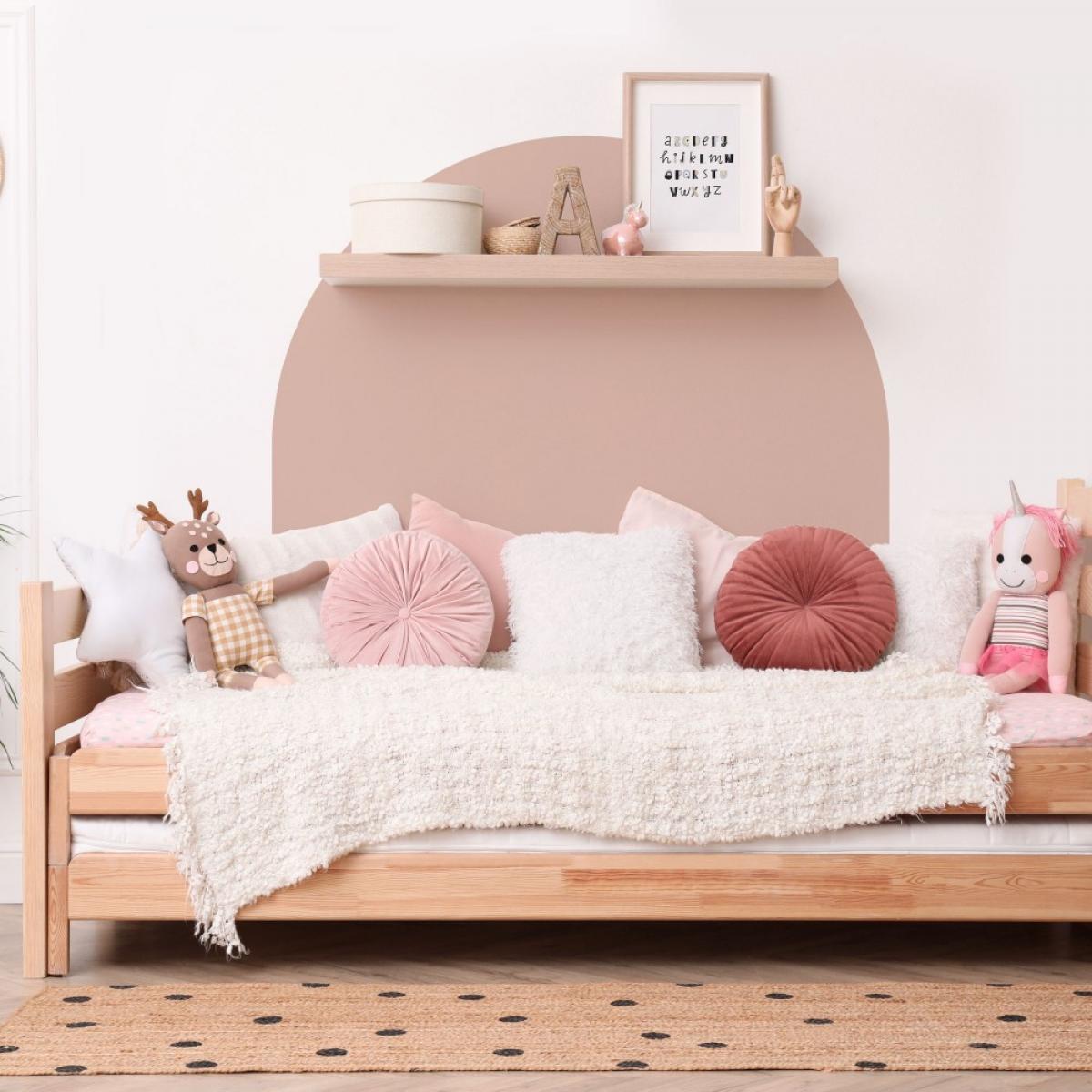 Arco pintado vinílico autoadhesivo ROSA