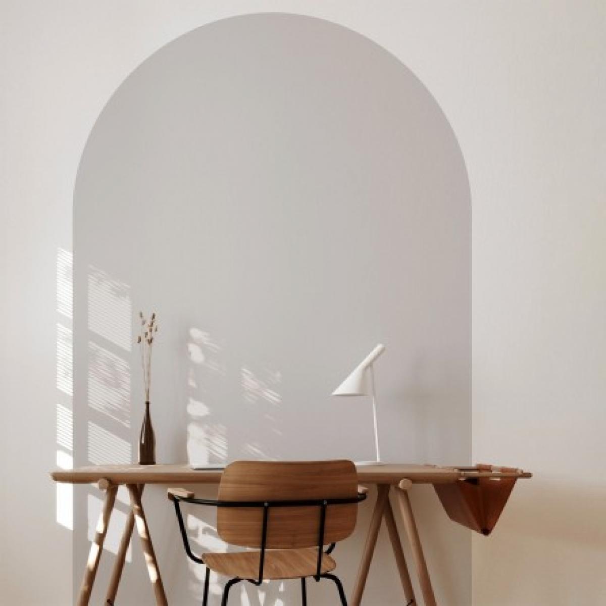 Arco pintado vinílico autoadhesivo GRIS