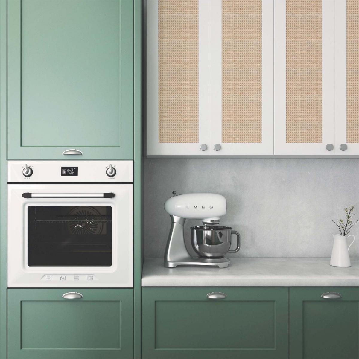 Vinilo autoadhesivo Low Cost mate  CANNAGE BEIGE CARAMEL