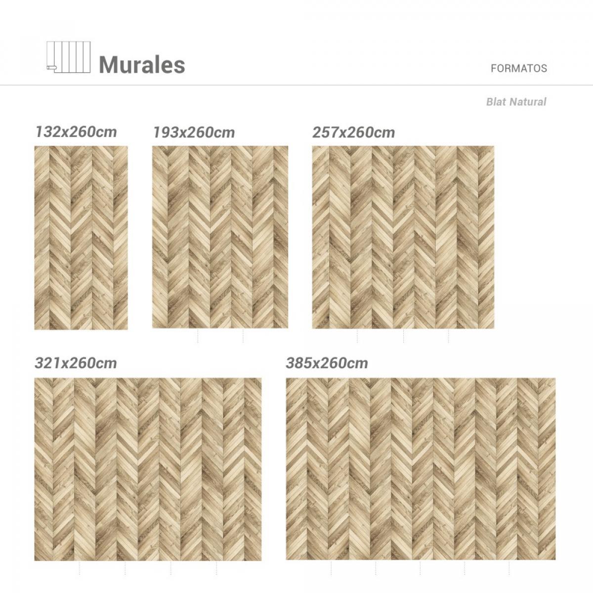 Mural autoadhesivo canvas BLAT