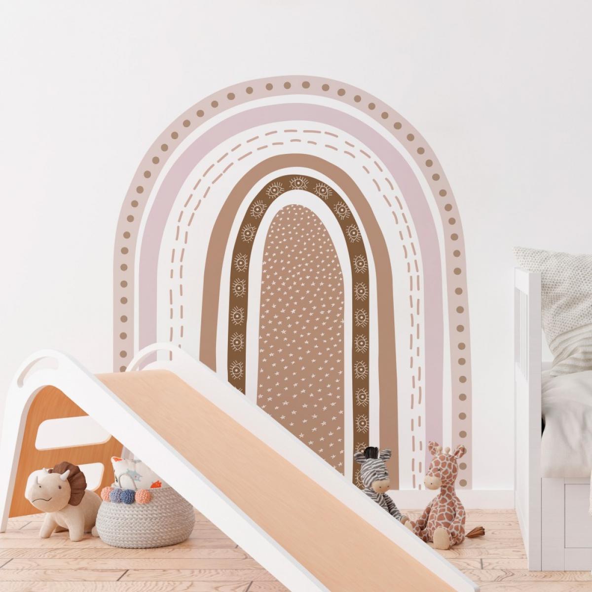 Arco pintado vinílico autoadhesivo ARCOIRIS