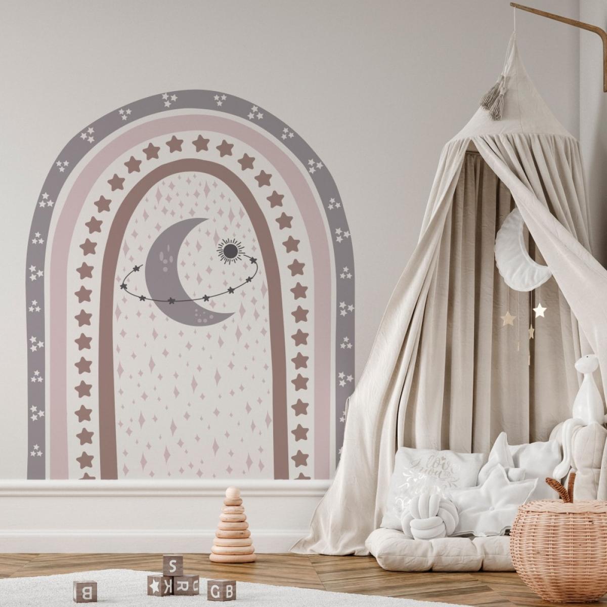 Arco pintado vinílico autoadhesivo LUNA