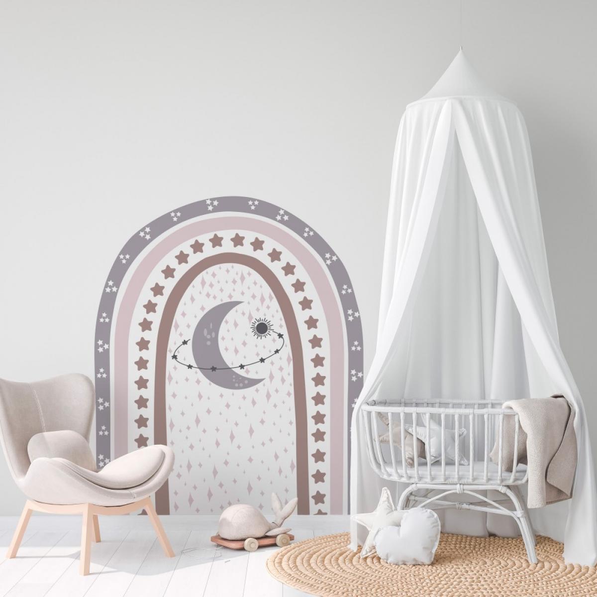 Arco pintado vinílico autoadhesivo LUNA