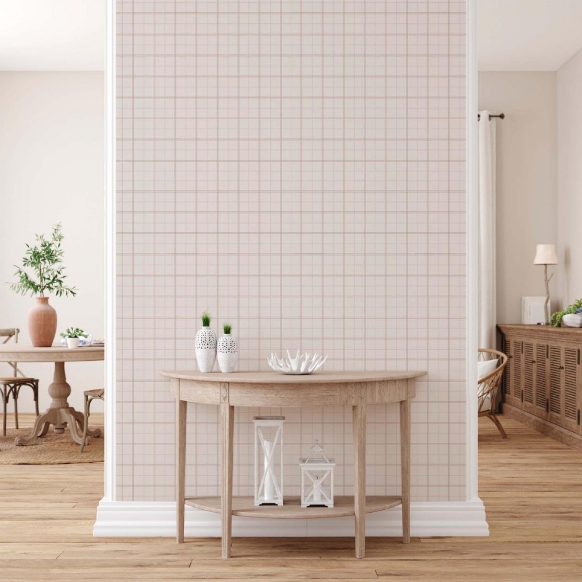 Rollo de dos paneles autoadhesivos texart TARTAN BASICS