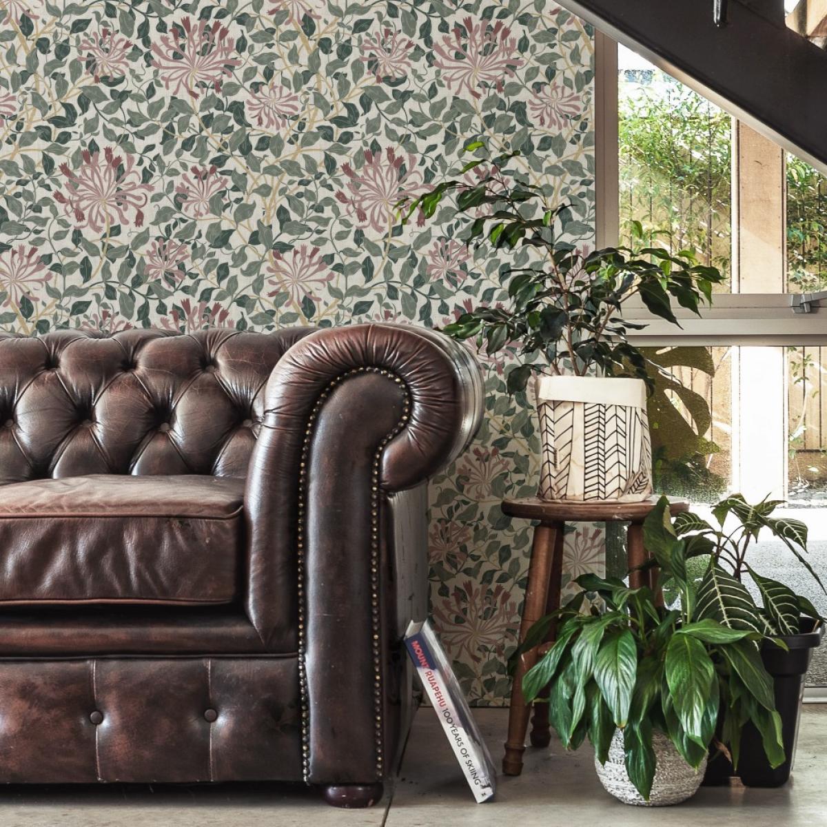 Rollo de dos paneles autoadhesivos canvas RED